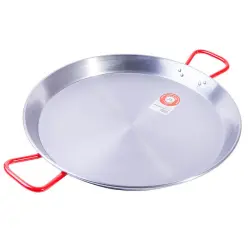 Polished Steel Paella Pan for 2 -3 people ⌀ 28 cm