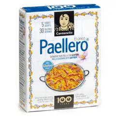 Paellero Seasoning Mix with saffron, 5 sachets
