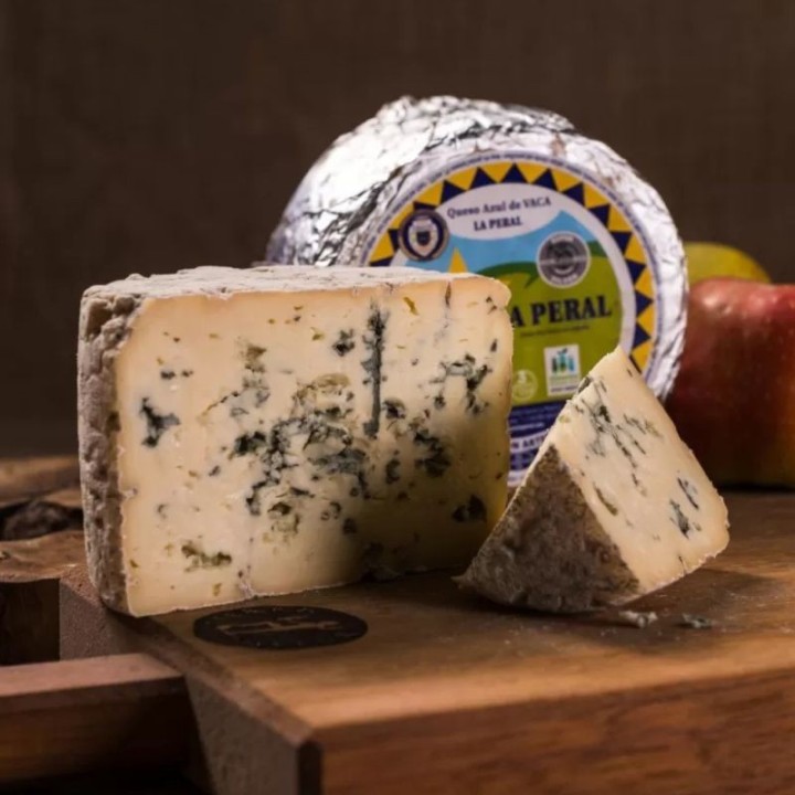 La Peral Spanish Blue Cheese wheel Approximately 420g