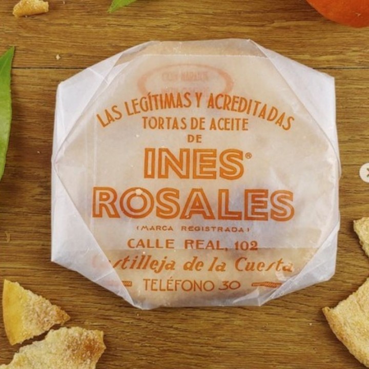 Ines Rosales Sweet Orange Olive Oil Tortas 120g