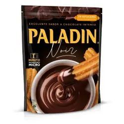 Paladin Noir Dark Hot Chocolate 250g, Smooth and Creamy Dark Hot Cocoa