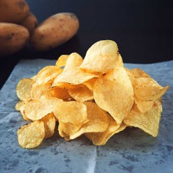 Traditional Potato Crisps Fried in Olive Oil (200g)